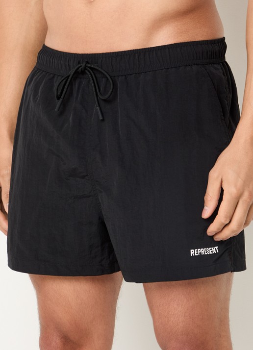 Represent Zwemshorts met logo en paspelzakken