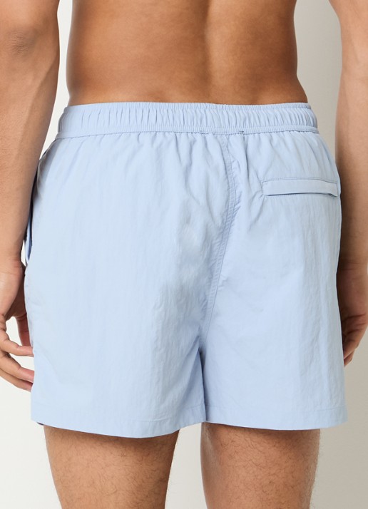 Represent Zwemshorts met logo en paspelzakken - achterkant 3 blauw