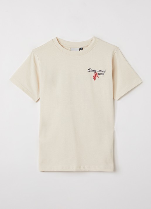 Retour Jeans Bruno T-shirt met borduring