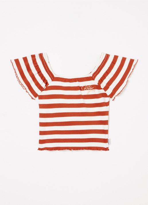 Retour Jeans Chaya top met streepprint