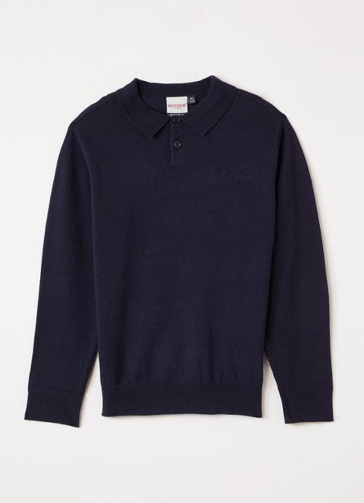 Retour Jeans Dani fijngebreide regular fit polo