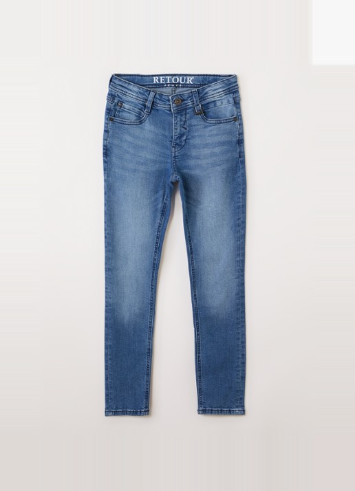 Retour Jeans James straight leg jeans met steekzakken
