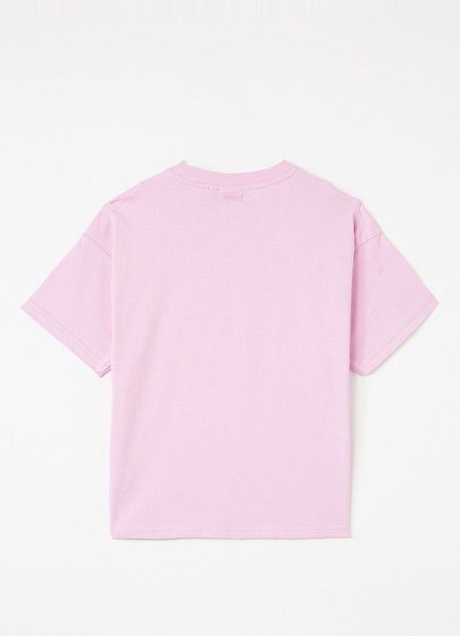 Retour Jeans Nuria T-shirt met print - voorkant 2 violet