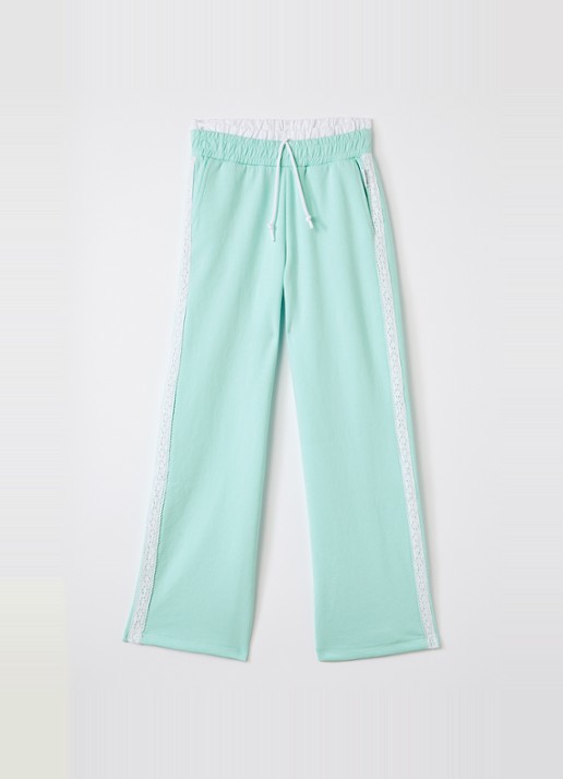 Retour Jeans Olga flared fit joggingbroek - voorkant 5 mint