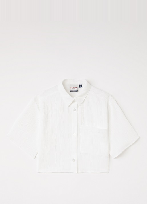 Retour Jeans Olivia blouse met structuur