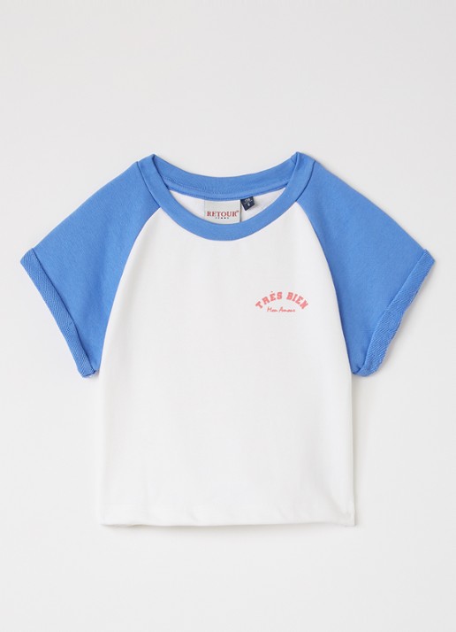 Retour Jeans Tarah T-shirt met front- en backprint