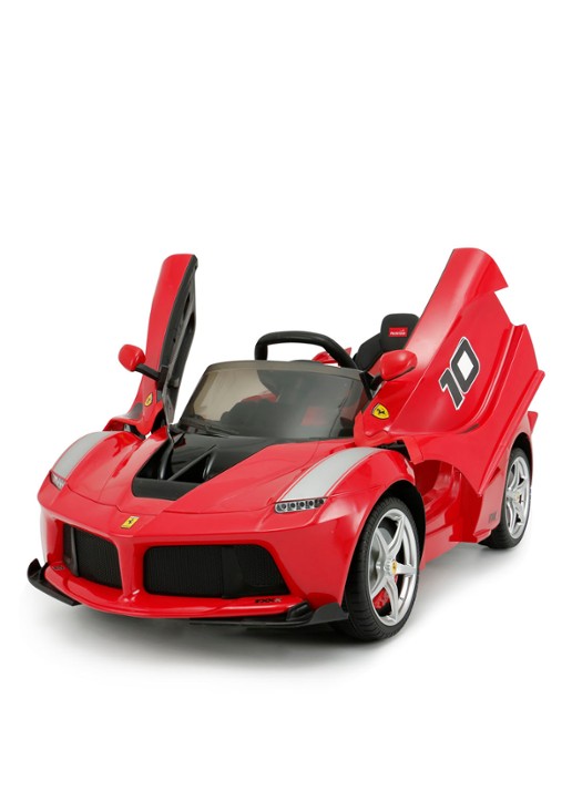 RICCO Accu auto Ferrari  - voorkant 2 rood