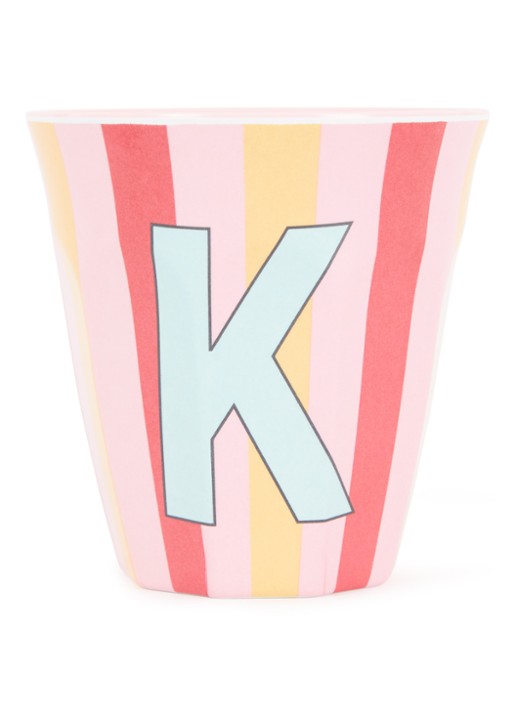 Rice Kinderbeker 25 cl  - voorkant lichtroze