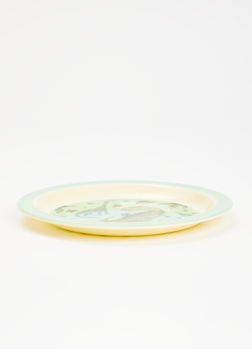 Rice Kinderbord 22 cm  - voorkant 2 groen