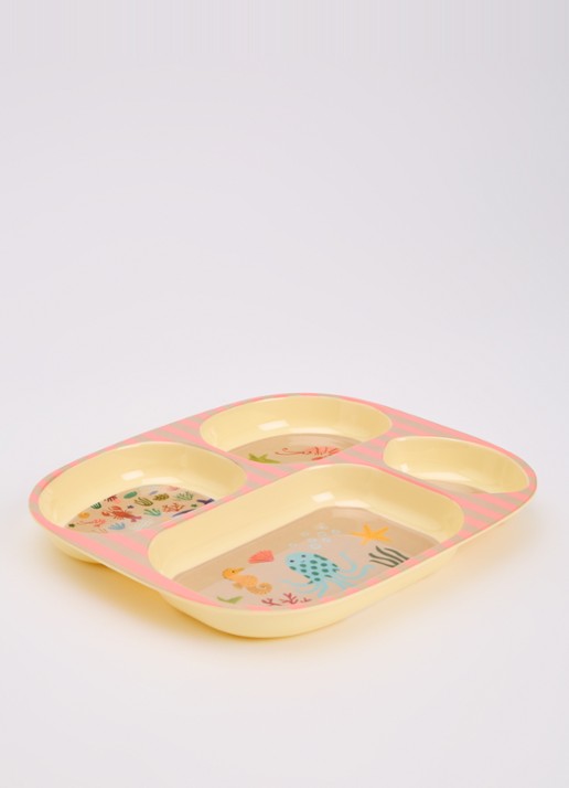 Rice Kinderbord 24 cm - detail 3 oudroze