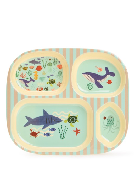 Rice Kinderbord 24 cm - voorkant 2 mint