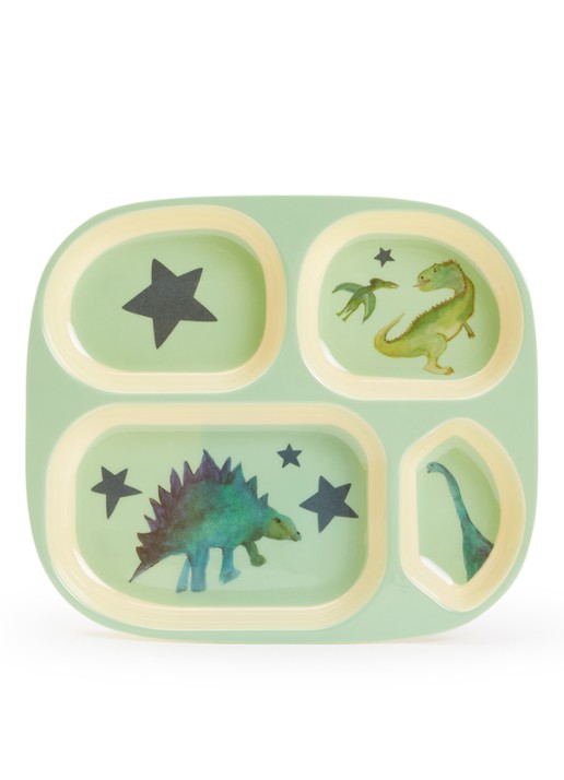 Rice Kinderbord 24 cm - voorkant lichtblauw