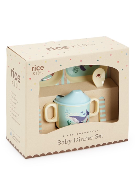 Rice Kinderservies 4-delig