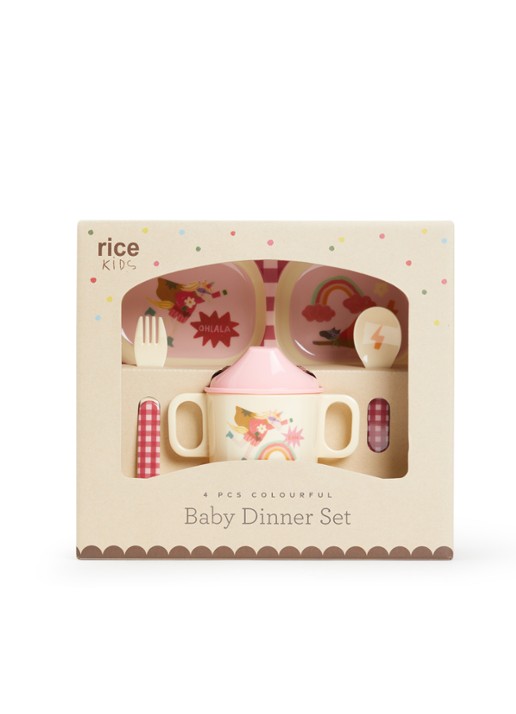 Rice Kinderservies 4-delig