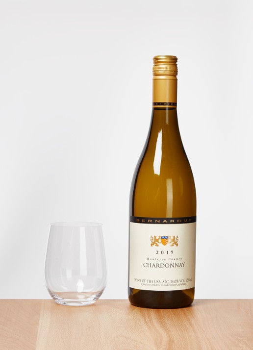 Riedel The O Wine Tumbler witte wijnglas 32 cl set van 2 - voorkant 2 transparant