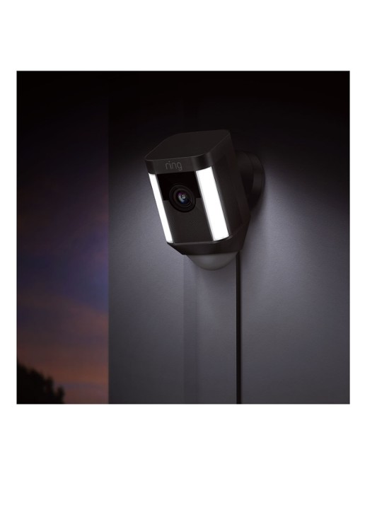 Ring Spotlight Cam Wired beveiligingssysteem - detail 3 zwart