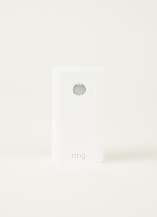 Ring Stick Up Cam Elite Wired beveiligingssysteem - achterkant zilver