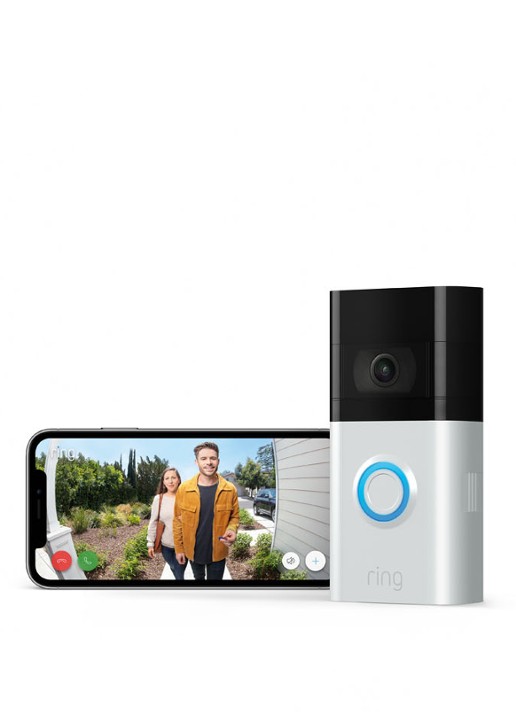 Ring Video Doorbell 3 - slimme deurbel - voorkant 2 zilver
