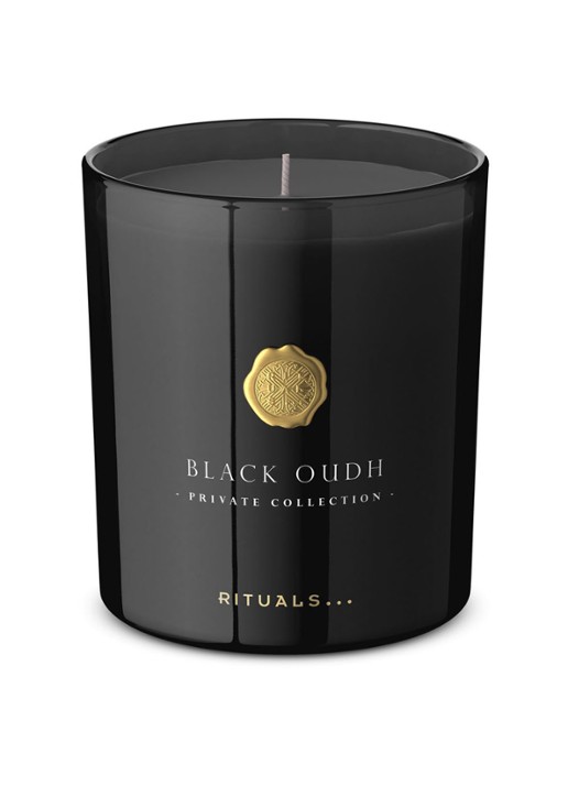 Rituals Black Oudh Scented Candle - geurkaars 360 gram - voorkant 3 undefined