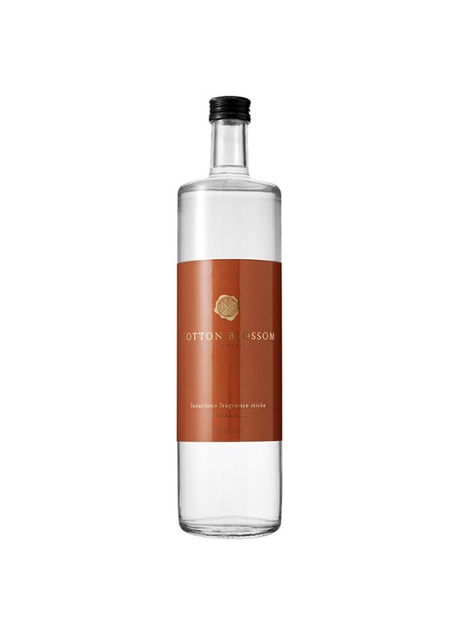 Rituals Cotton Blossom Fragrance Sticks Refill - navulling voor luxe geurstokjes 1000 ml - voorkant oranjebruin
