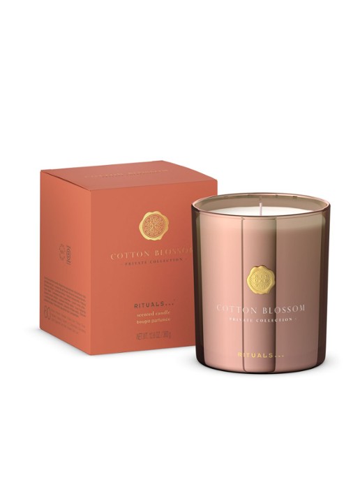 Rituals Cotton Blossom Scented Candle - geurkaars 360 gram - voorkant 6 undefined