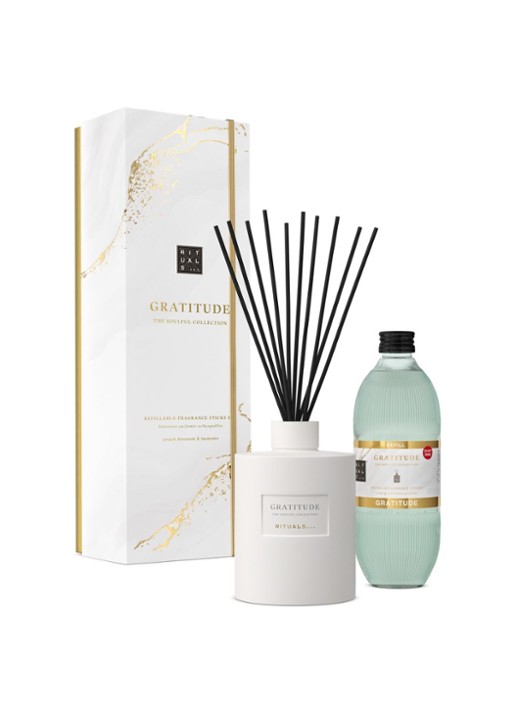 Rituals Gratitude Fragrance Sticks Set - geuren set - voorkant 2 beige