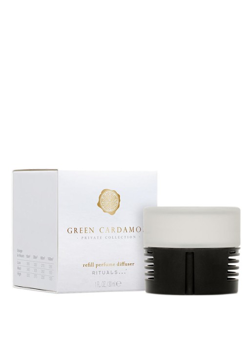 Rituals Green Cardamom huisparfum geschikt voor Perfume Genie 2.0 - navulling 30 ml - voorkant wit