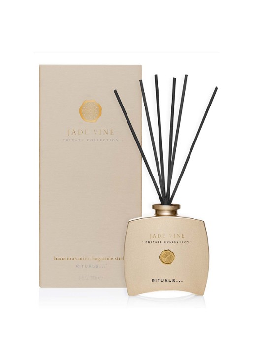 Rituals Jade Vine Fragrance Sticks luxe geurstokjes - voorkant goud