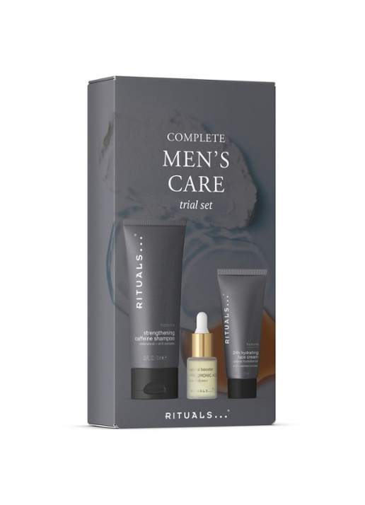 Rituals Rituals Homme Skin Care Set - verzorgingsset - voorkant 3 grijs