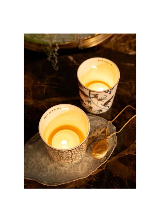 Rituals Savage Garden mini geurkaars set van 6 - detail 4 wit