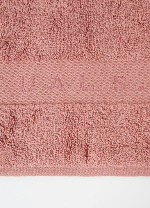 Rituals Super Smooth Cotton handdoek  - detail 2 lichtroze