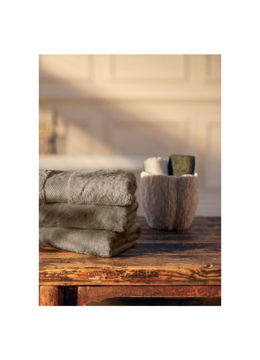 Rituals Super Smooth Cotton handdoek  - detail 2 zand