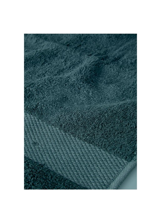 Rituals Super Smooth Cotton handdoek  - detail 3 petrol
