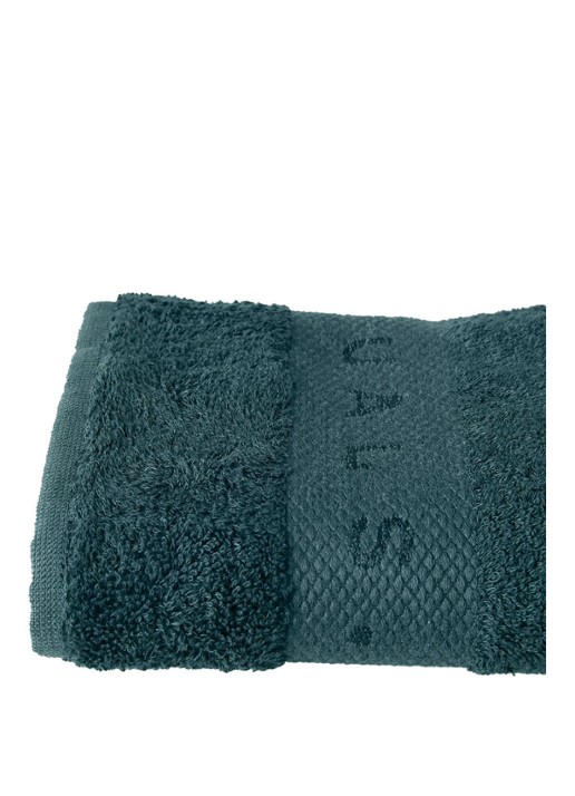 Rituals Super Smooth Cotton handdoek  - voorkant 2 petrol