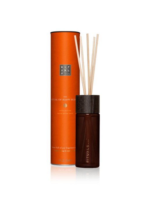 Rituals The Ritual of Happy Buddha Mini geurstokjes 50 ml - voorkant orange