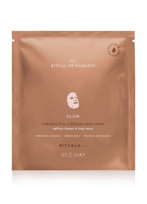 Rituals The Ritual of Namasté Glow Radiance Sheet Mask - gezichtsmasker - voorkant undefined
