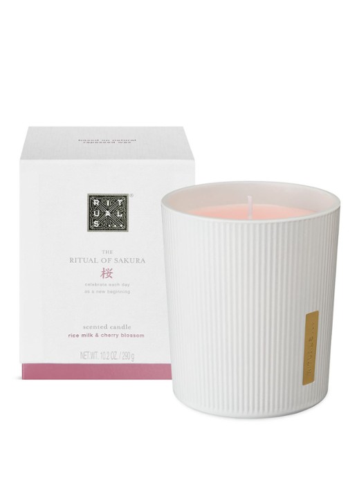 Rituals The Ritual of Sakura geurkaars 290 gram - voorkant 3 wit