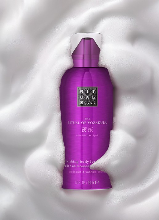Rituals The Ritual of Yozakura Body Lotion Mousse - bodylotion - detail 2 paars