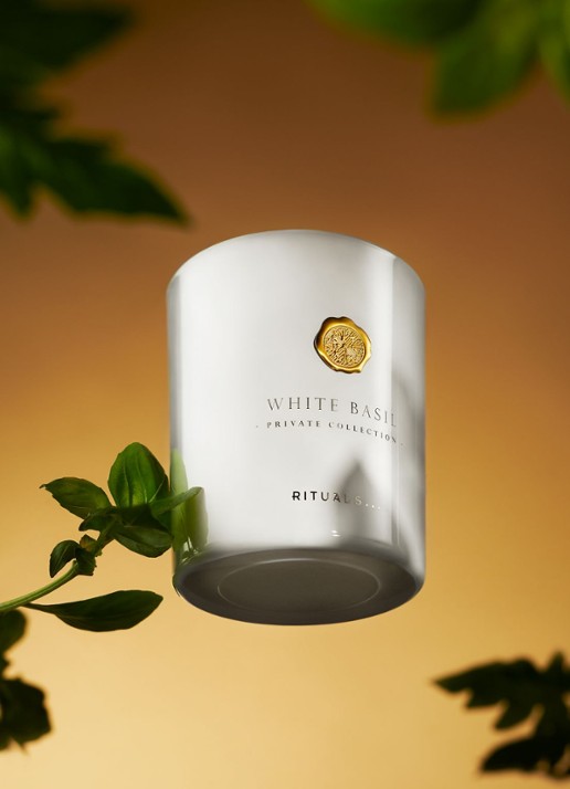Rituals White Basil Scented Candle - geurkaars 360 gram - detail 3 undefined