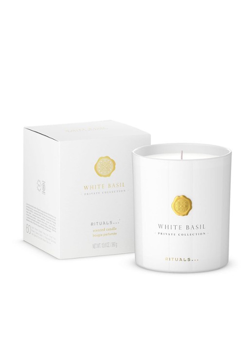 Rituals White Basil Scented Candle - geurkaars 360 gram - voorkant 2 undefined
