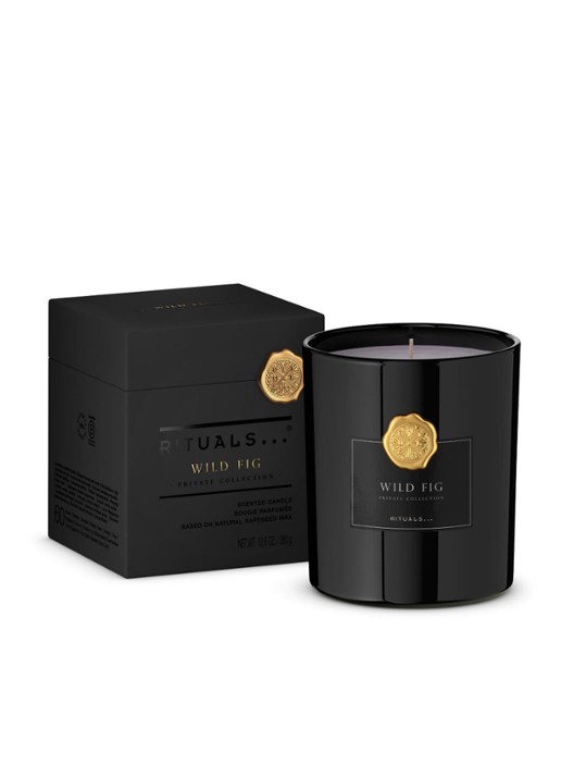 Rituals Wild Fig geurkaars 290 gram - voorkant 2 zwart