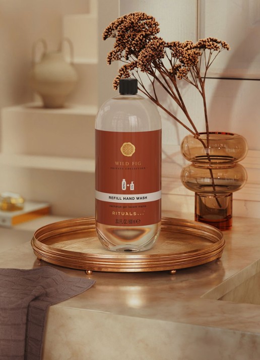 Rituals Wild Fig Refill Hand Wash - handzeep - detail beige
