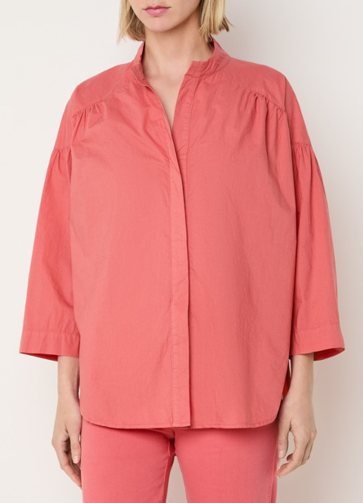 River Woods Blouse met ronde hals