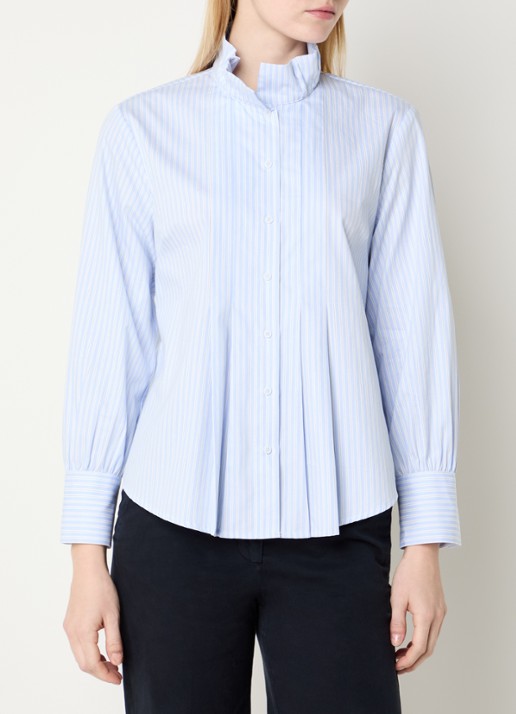 River Woods Blouse met streepprint