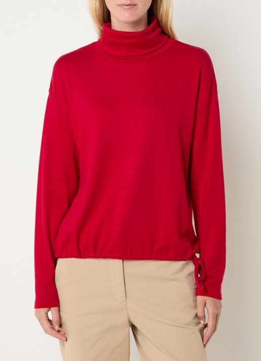 River Woods Pullover met col
