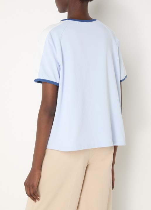 River Woods T-shirt met print - achterkant lichtblauw