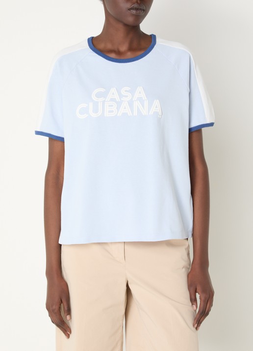 River Woods T-shirt met print