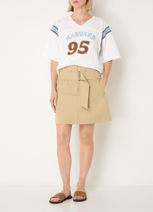 River Woods T-shirt met print - voorkant 2 wit