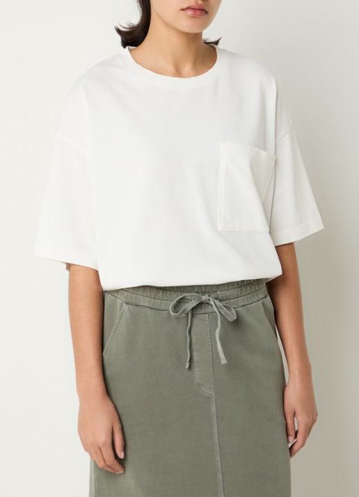River Woods T-shirt met ronde hals