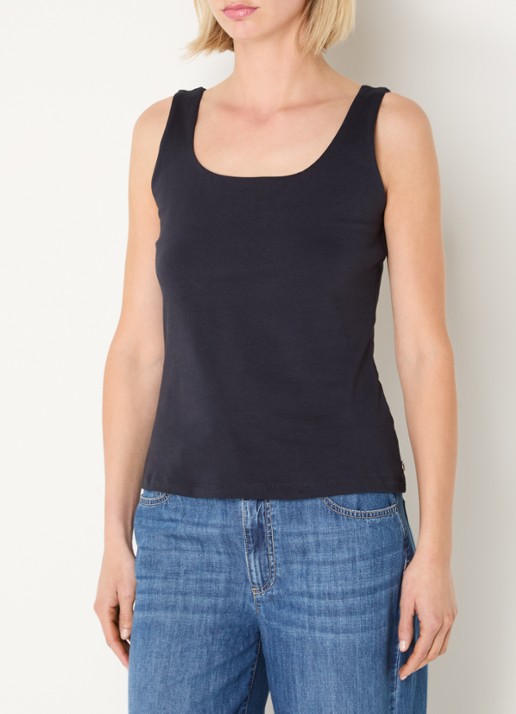 River Woods Tanktop met ronde hals